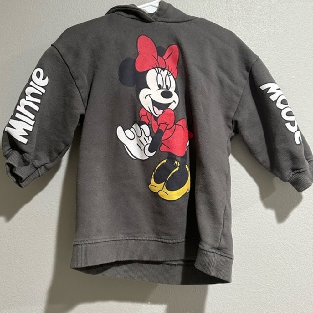 Zara Minnie mouse hoodie
